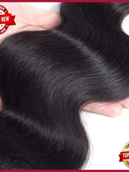 Brazilian Virgin Human Hair Extensions 3 Bundles Body Wave 28-32 Inch